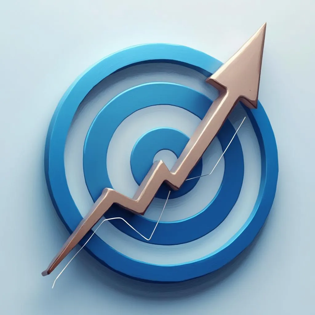 Icon representing results driven approach